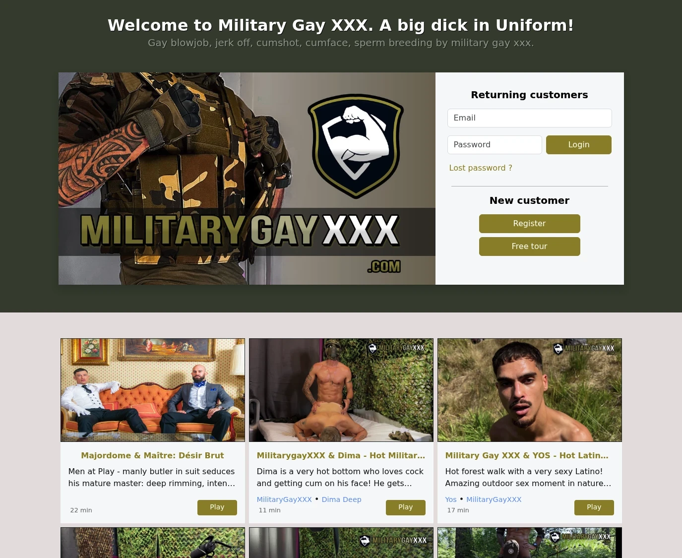 MilitaryGayXXX