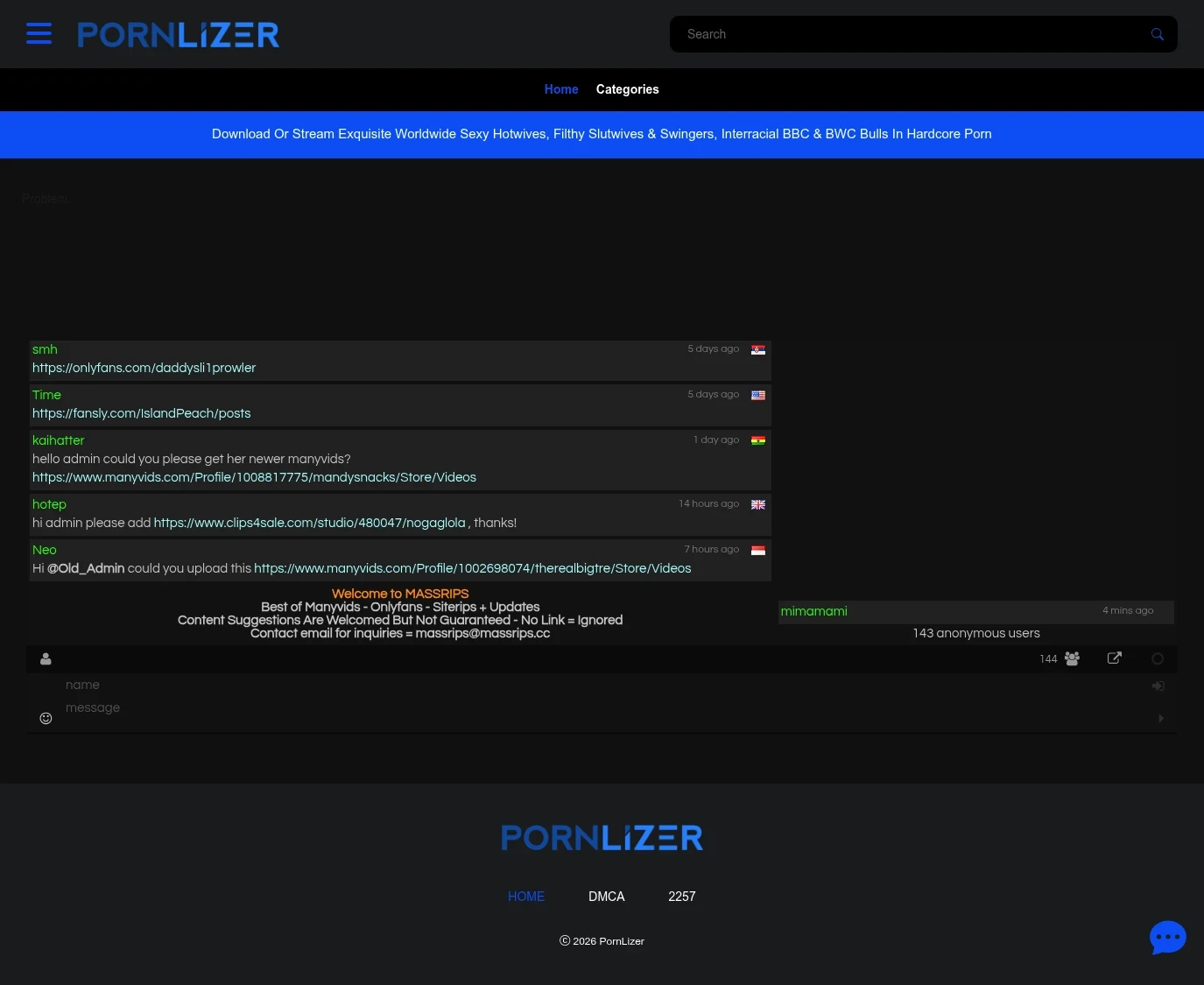 Review screenshot Pornlizer.com