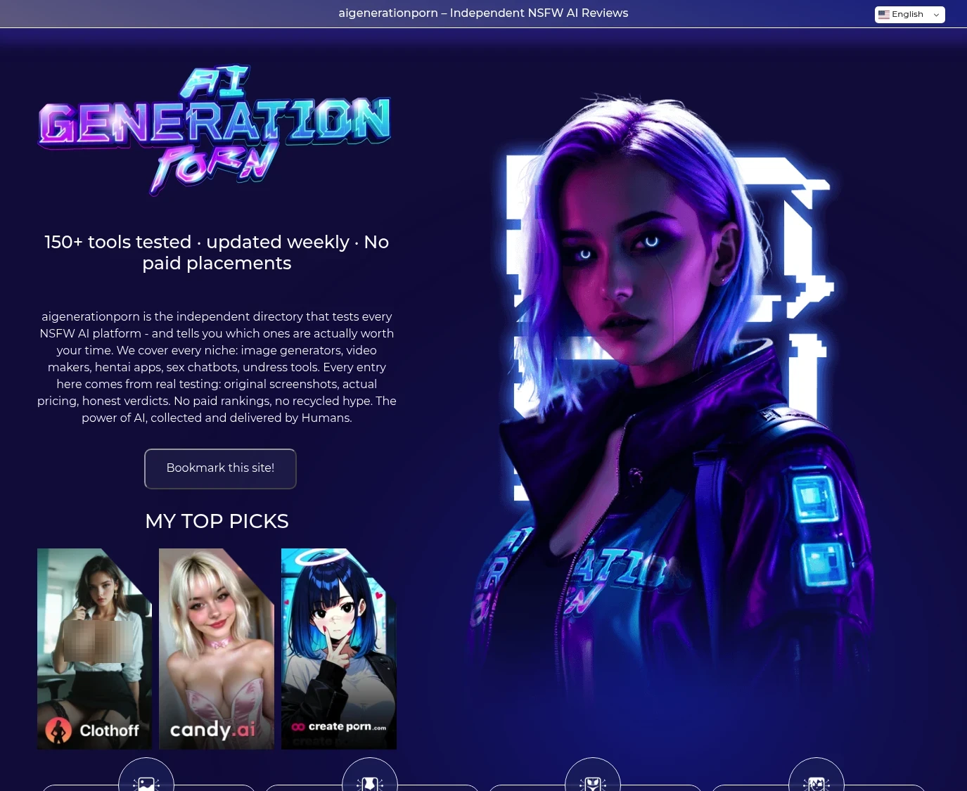 Screenshot from Aigenerationporn.com for review purposes Review screenshot Aigenerationporn.com