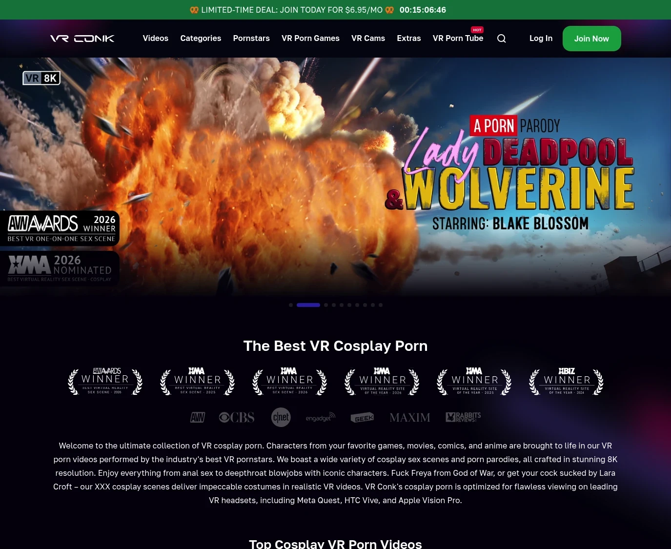 Review screenshot vrconk.com
