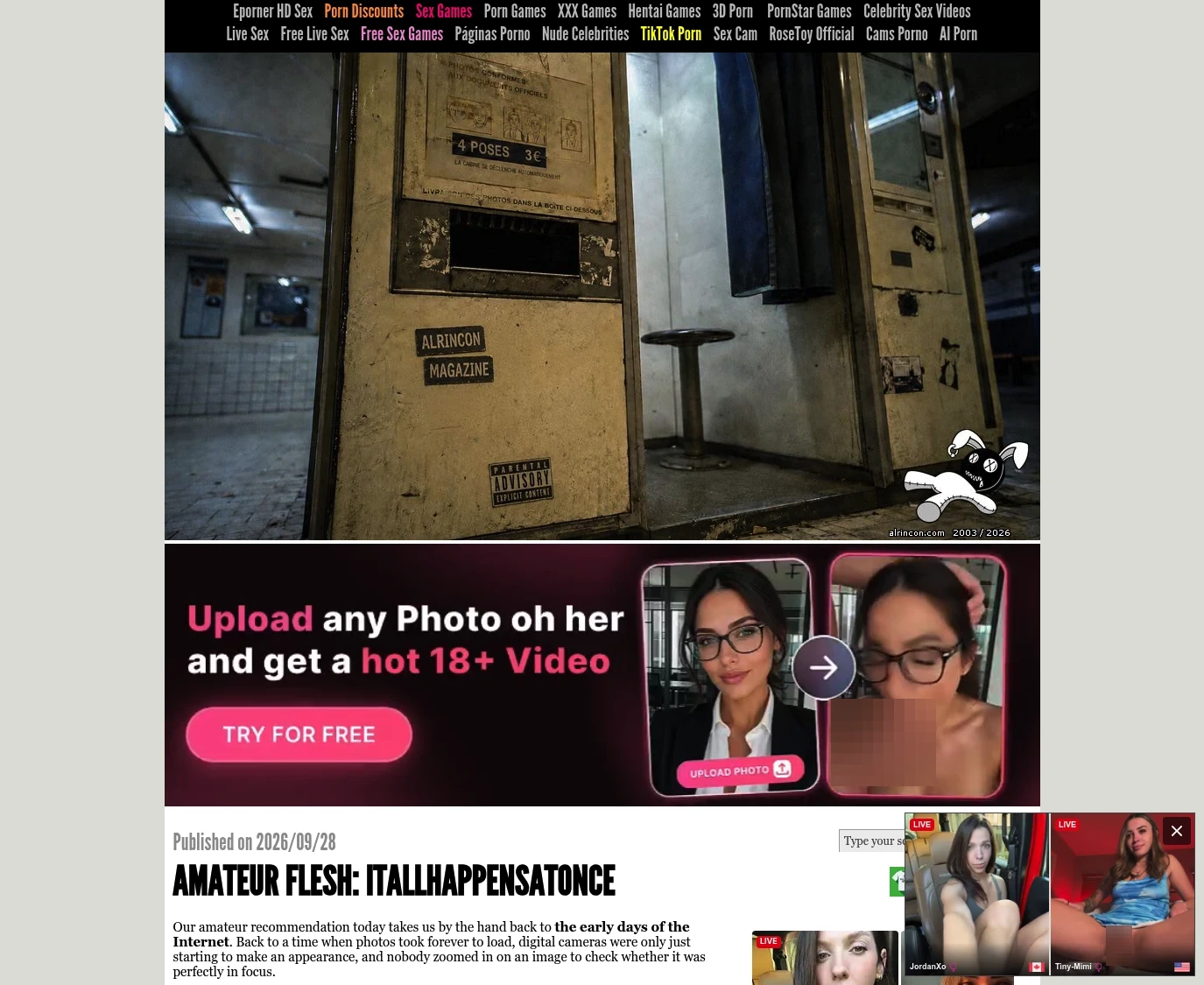 Review screenshot alrincon.com