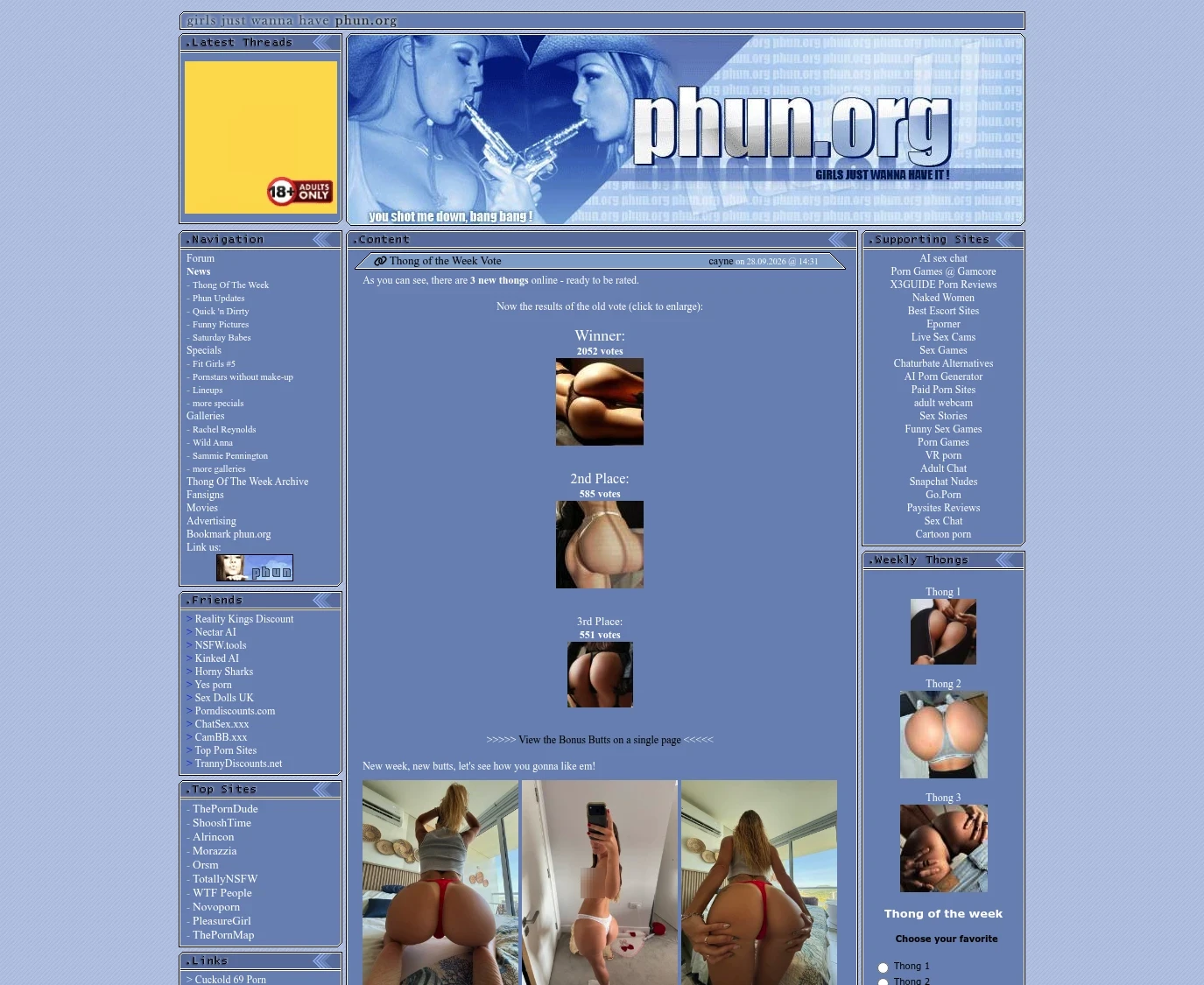 Screenshot from phun.org for review purposes Review screenshot phun.org
