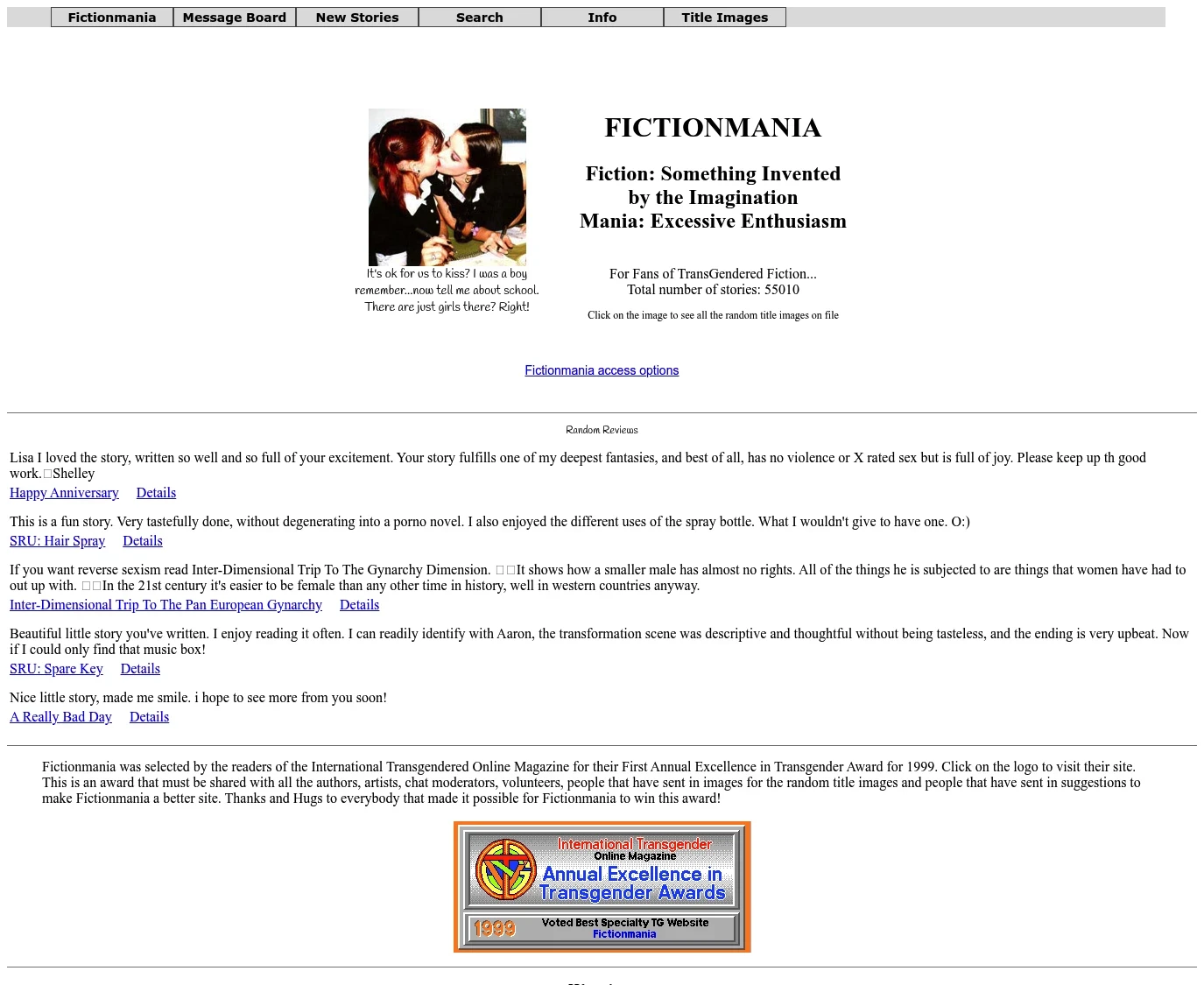 Review screenshot fictionmania.tv