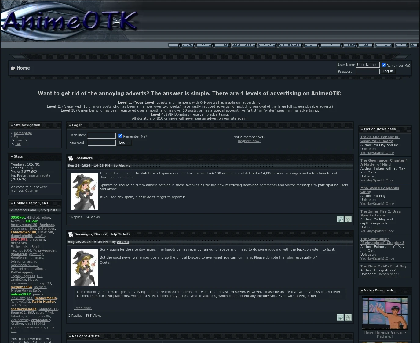 Screenshot from animeotk.com for review purposes Review screenshot animeotk.com