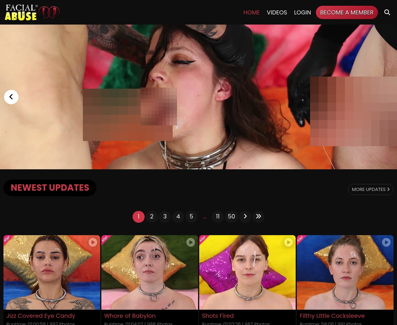 Review screenshot FacialAbuse.com