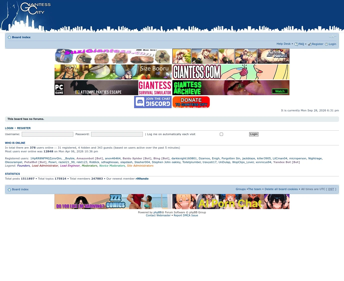 Screenshot from giantesscity.com for review purposes Review screenshot giantesscity.com