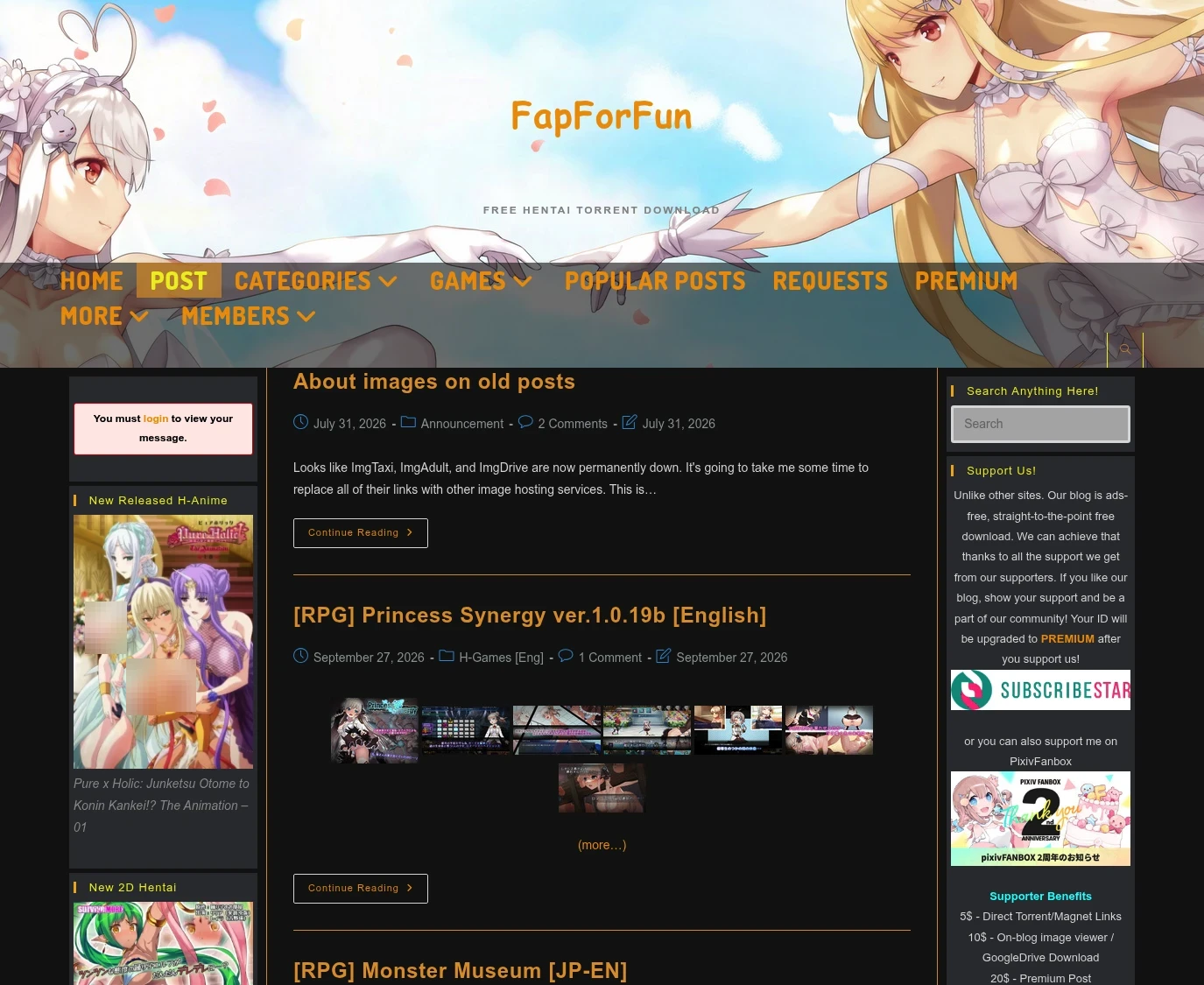 Review screenshot fapforfun.net