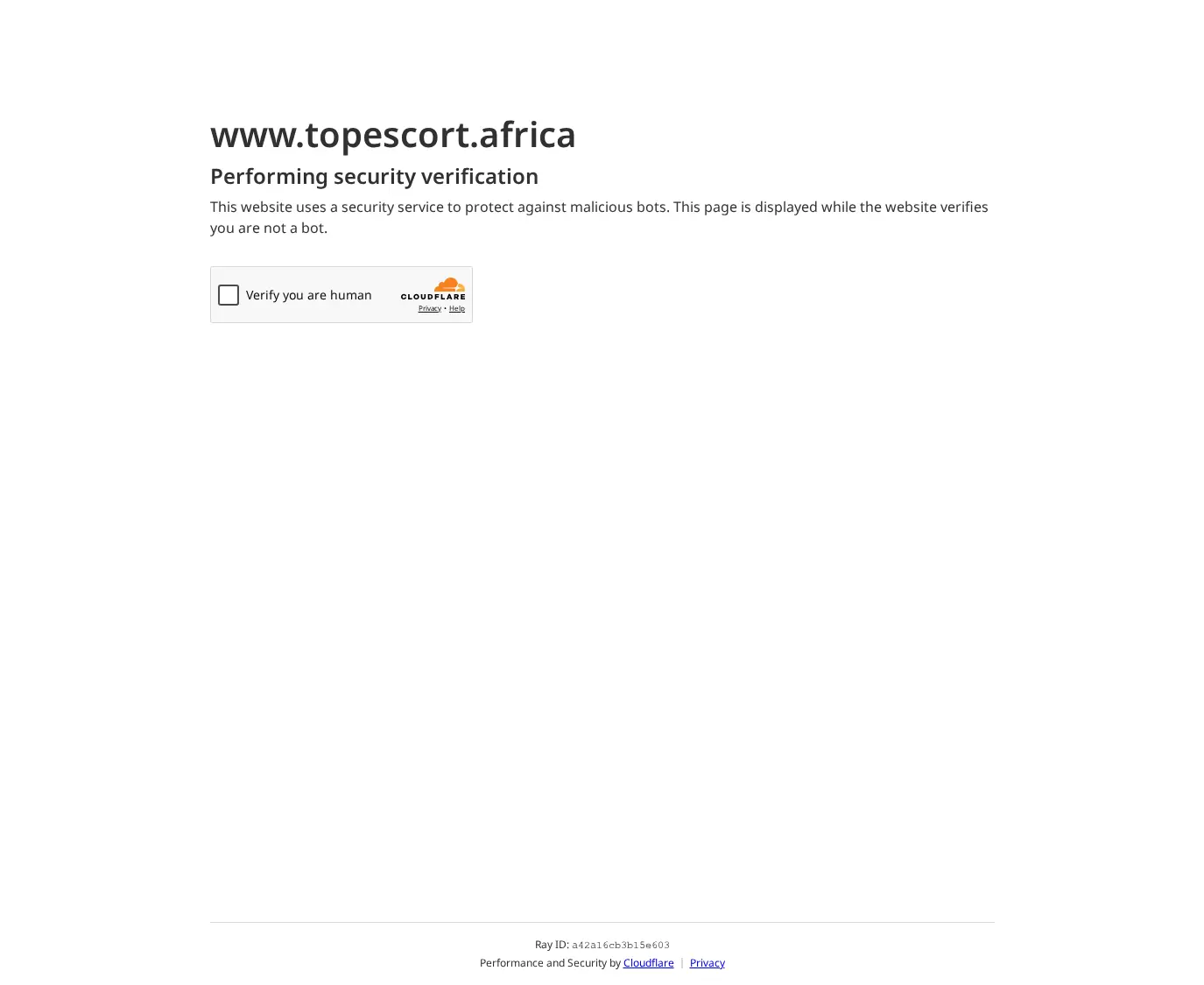 Topescort.africa