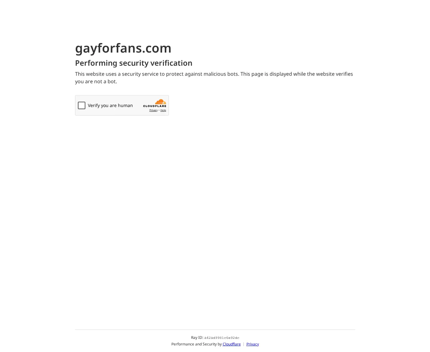 GayForFans