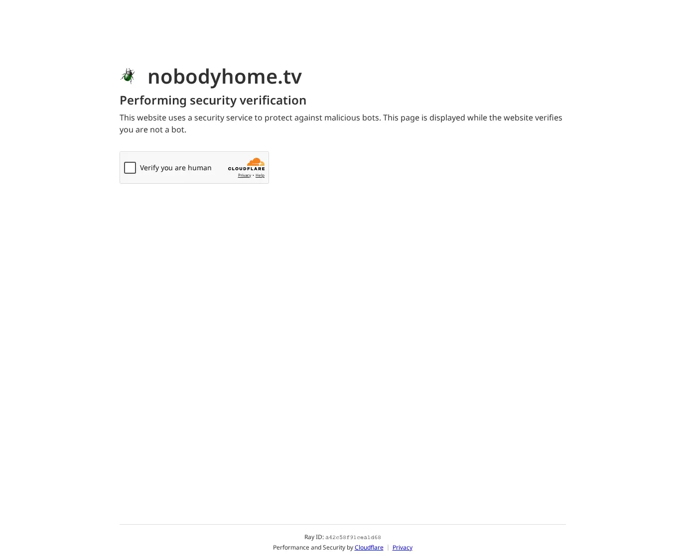 NobodyhomeTV