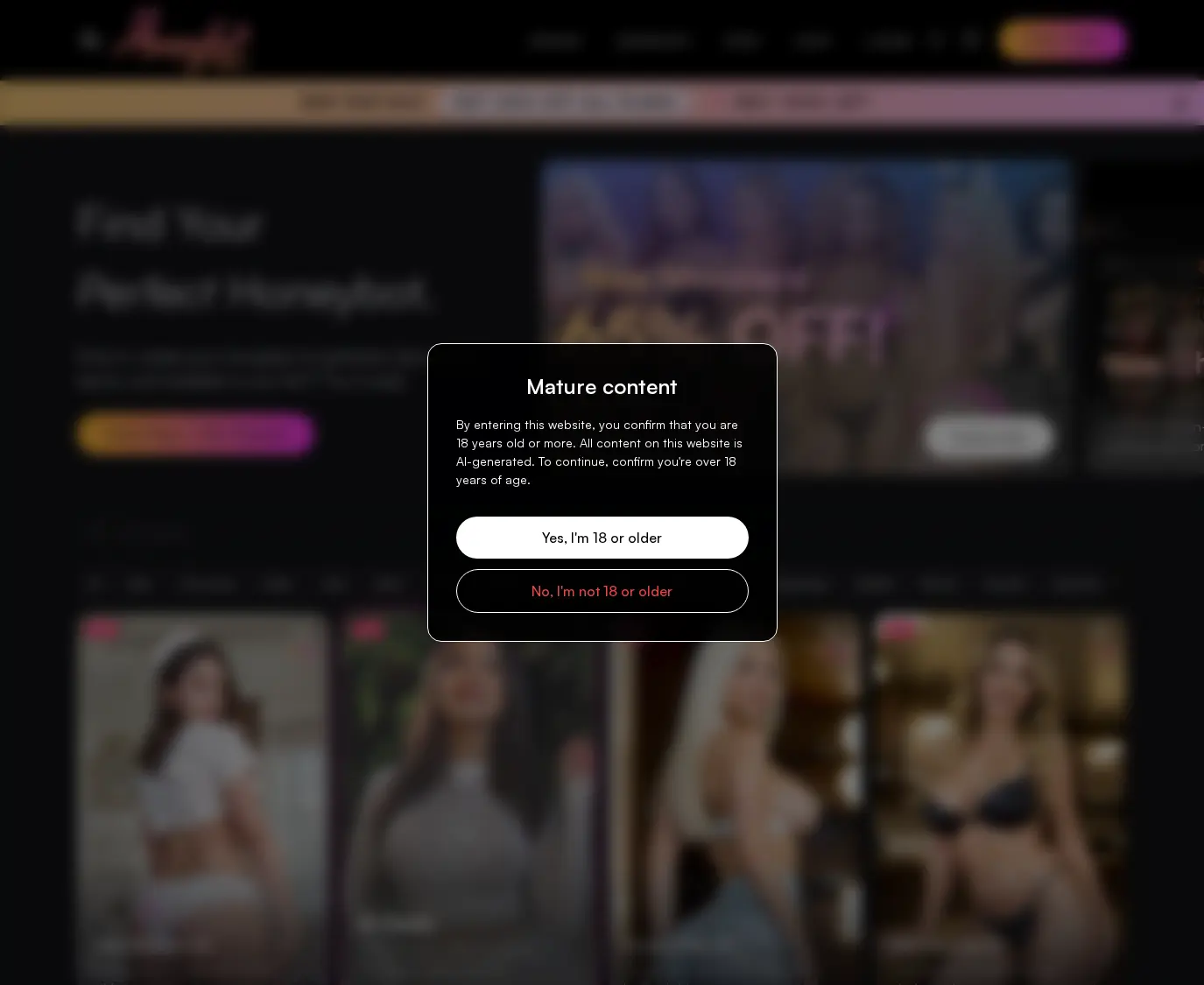 Screenshot from Honeybot.ai for review purposes Review screenshot Honeybot.ai