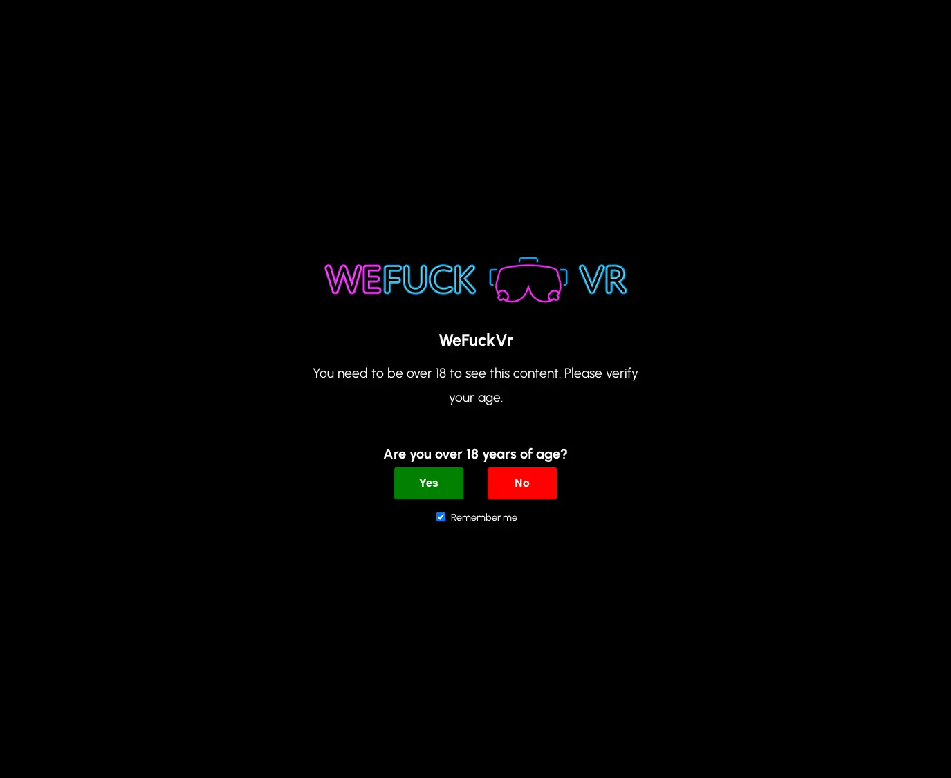 Review screenshot wefuckvr.com