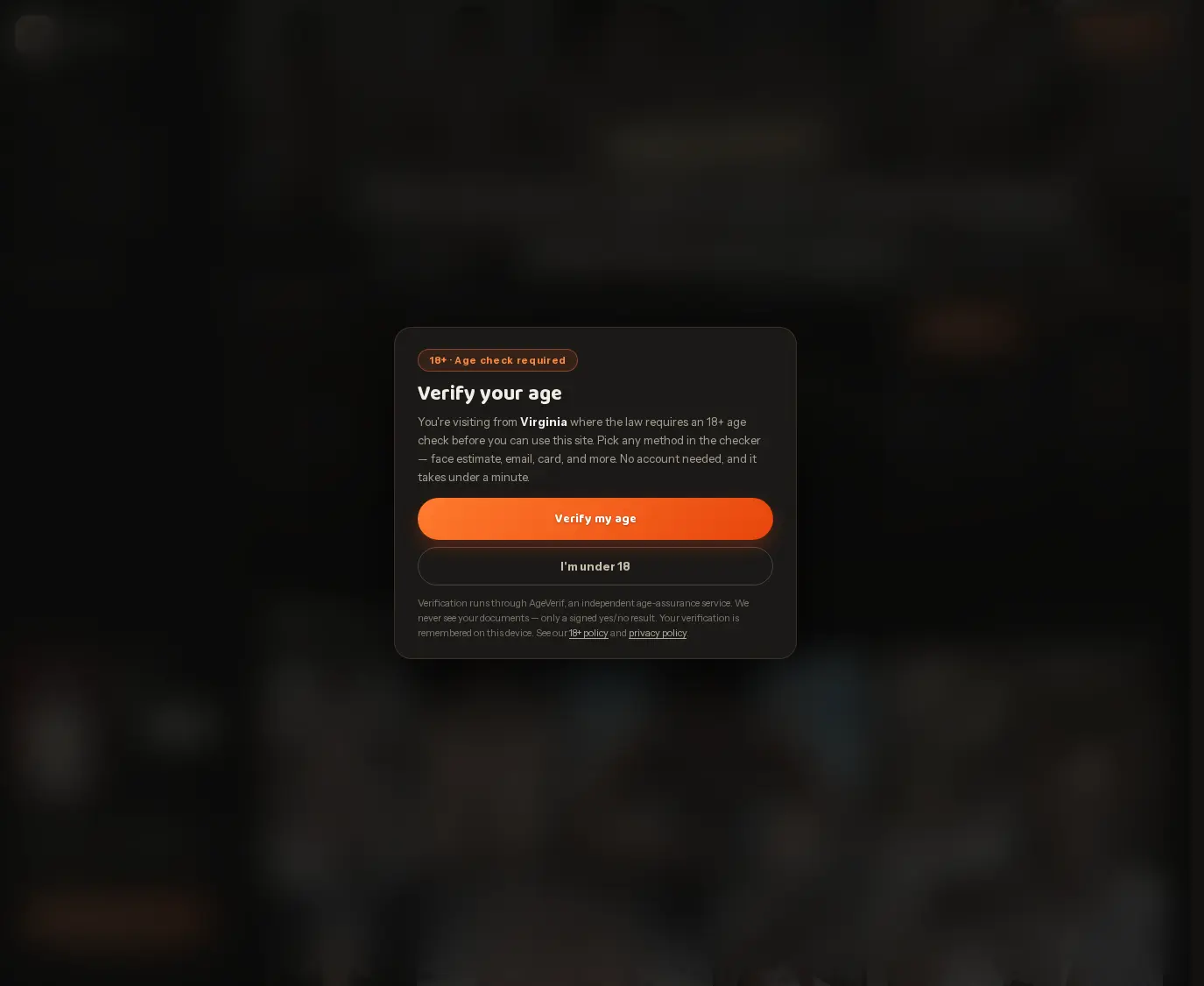 Screenshot from Fuckgen.com for review purposes Review screenshot Fuckgen.com